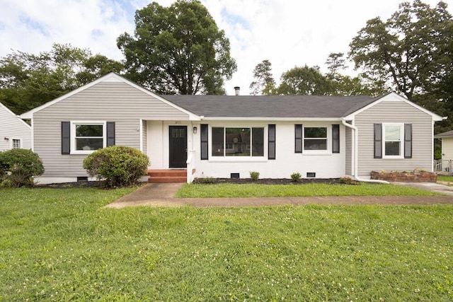3517 Connelly Ln, Chattanooga, TN 37412 - ranch-style home featuring crawl space and a front lawn
