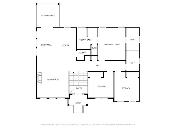 7596 Grasshopper Rd, Georgetown, TN 37336 - view of room layout