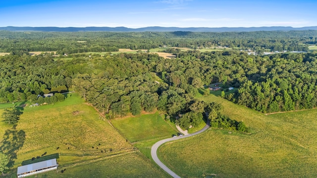 684 Mcconnell Xing, Lafayette, GA 30728 - aerial view of property's location featuring a heavily wooded area and mountains