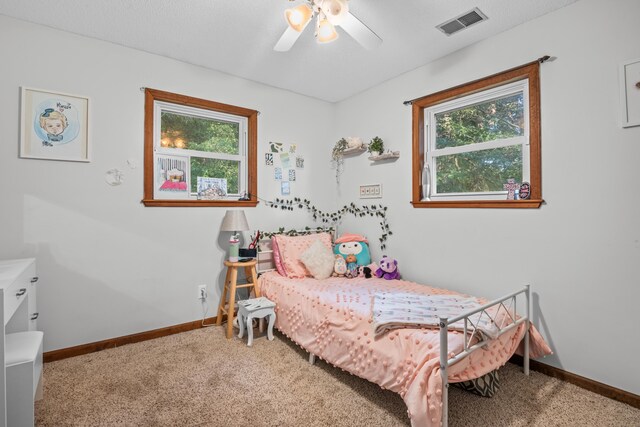 684 Mcconnell Xing, Lafayette, GA 30728 - bedroom featuring carpet and a ceiling fan