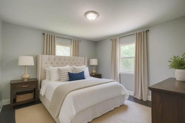 1728 John Ross Rd, Chattanooga, TN 37412 - bedroom with multiple windows and wood finished floors
