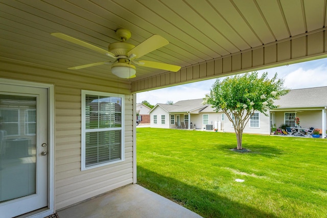 802 Applebrook Dr Unit 802, Rossville, GA 30741 - view of grassy yard with a ceiling fan