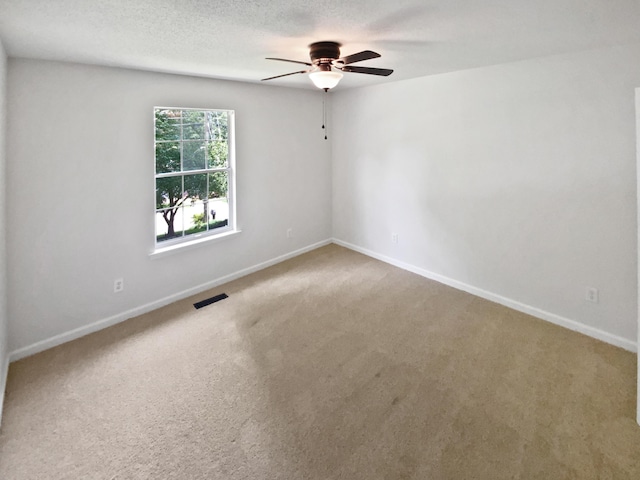 7110 Ridgestone Dr, Ooltewah, TN 37363 - empty room with a ceiling fan and carpet floors