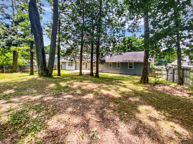 7110 Ridgestone Dr, Ooltewah, TN 37363 - view of fenced backyard