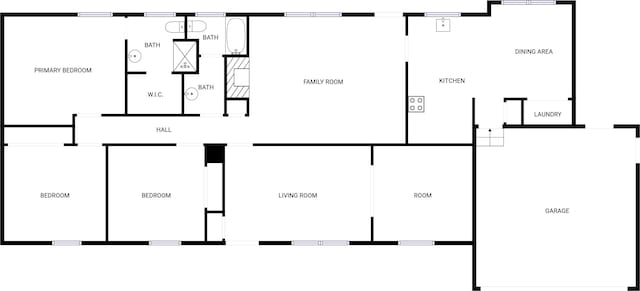 7110 Ridgestone Dr, Ooltewah, TN 37363 - view of property floor plan