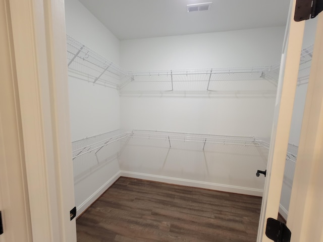 202 Cheshire Crossing Dr, Rock Spring, GA 30739 - walk in closet with dark wood-type flooring