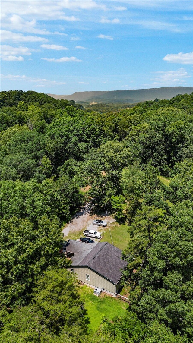 100 Anderson Ridge Rd, Jasper, TN 37347 - aerial view of property and surrounding area with a heavily wooded area