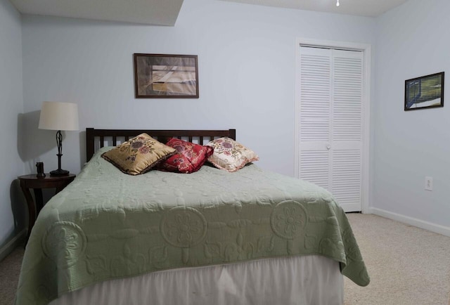 732 Salem Rd, Rossville, GA 30741 - bedroom featuring carpet floors and a closet
