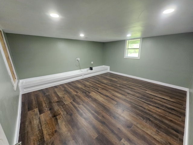 770 Jack Smith Rd Unit 15, Dunlap, TN 37327 - basement featuring dark wood-style floors and recessed lighting