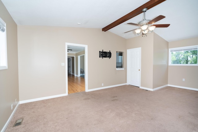 208 Wilder Rd, Chickamauga, GA 30707 - carpeted empty room with a ceiling fan and baseboards