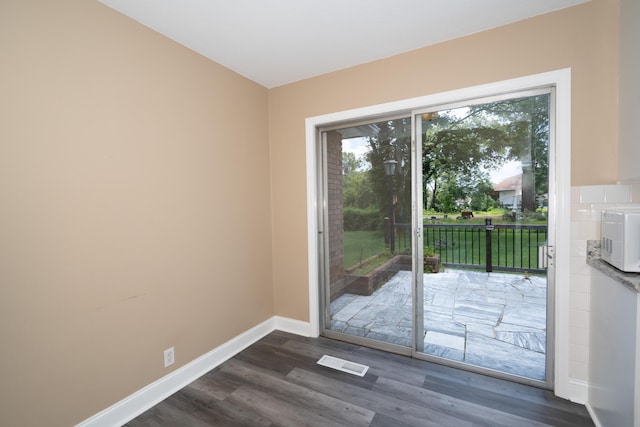 208 Wilder Rd, Chickamauga, GA 30707 - entryway featuring healthy amount of natural light and dark wood-style flooring