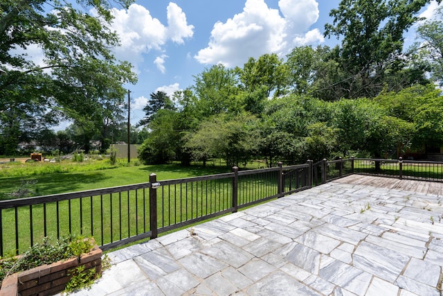 208 Wilder Rd, Chickamauga, GA 30707 - view of patio featuring a wooden deck