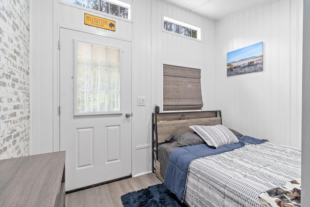 1780 Wolf Haven Rd, Spencer, TN 38585 - bedroom with light wood-type flooring and multiple windows