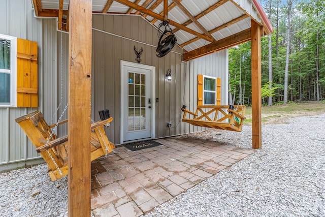 1780 Wolf Haven Rd, Spencer, TN 38585 - property entrance featuring a patio area