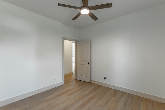 581 W Reed Rd, Lafayette, GA 30728 - unfurnished room featuring ceiling fan and light wood-style flooring