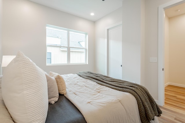 1857 Zeta Way, Chattanooga, TN 37404 - bedroom with light wood-style floors and recessed lighting