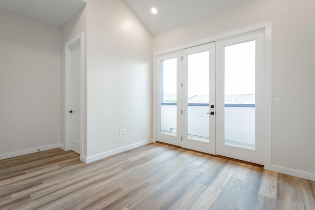 1857 Zeta Way, Chattanooga, TN 37404 - doorway featuring light wood-type flooring and recessed lighting