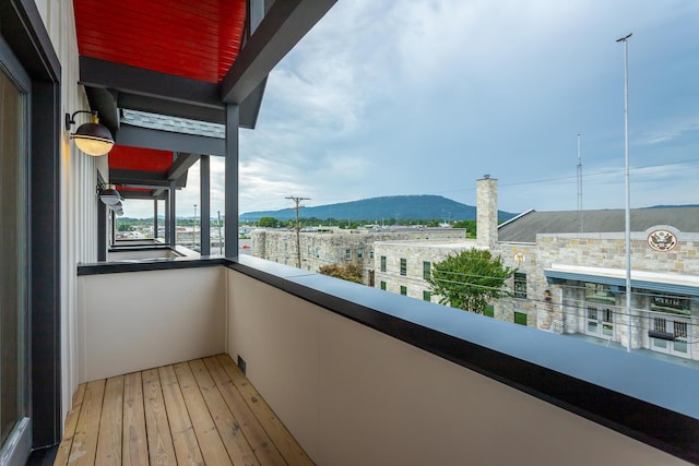 1857 Zeta Way, Chattanooga, TN 37404 - balcony with a mountain view