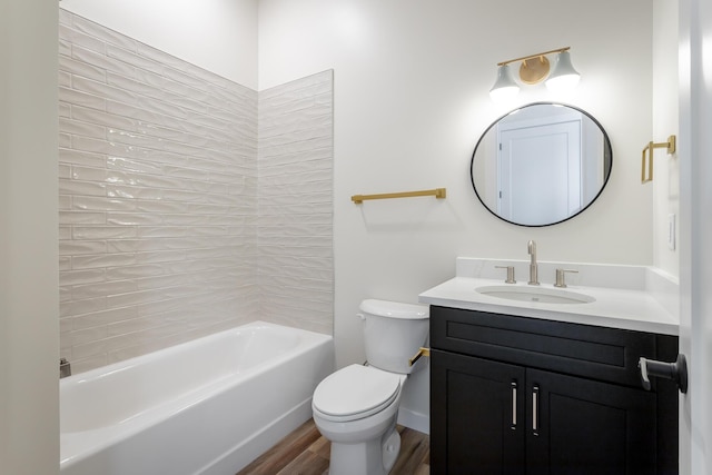 1857 Zeta Way, Chattanooga, TN 37404 - full bath with vanity, wood finished floors, and shower / tub combination
