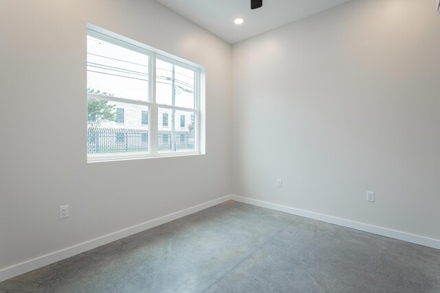 1857 Zeta Way, Chattanooga, TN 37404 - unfurnished room featuring ceiling fan and recessed lighting