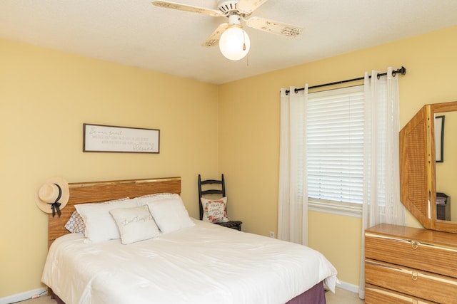 1510 Cannon Dr, Fort Oglethorpe, GA 30742 - bedroom featuring ceiling fan and light carpet