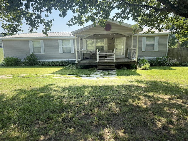 2487 Corinth Rd, Lafayette, GA 30728 - view of front facade with a metal roof