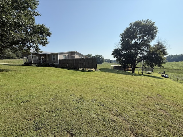 2487 Corinth Rd, Lafayette, GA 30728 - view of yard with a sunroom