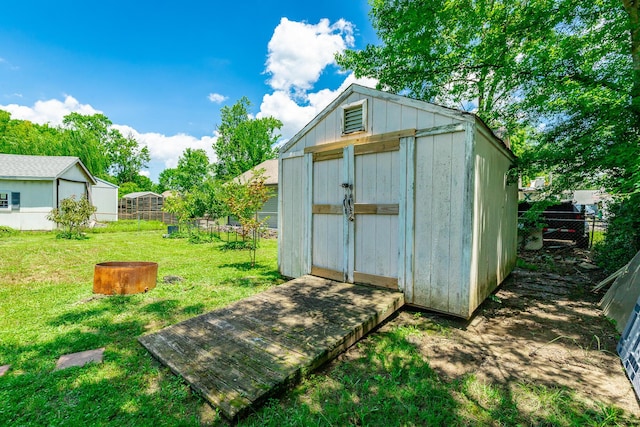 1602 Prater Rd, Chattanooga, TN 37412 - view of shed with a fenced backyard