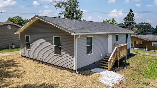 1150 Lang St NE, Cleveland, TN 37311 - back of house featuring crawl space and a shingled roof