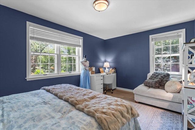 110 Linden St, Lookout Mountain, TN 37350 - bedroom featuring wood finished floors and baseboards