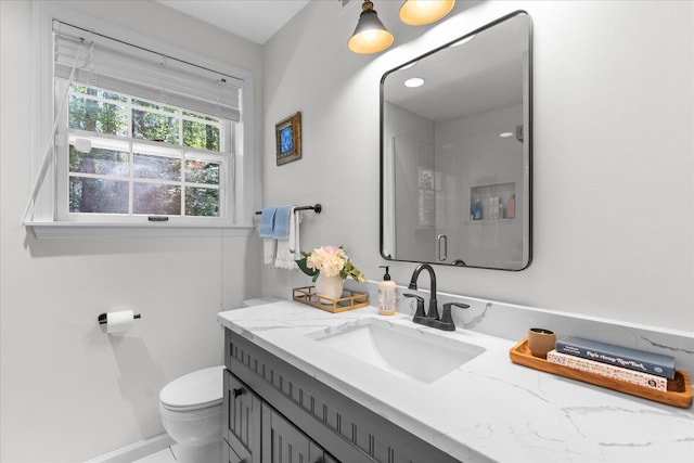 110 Linden St, Lookout Mountain, TN 37350 - bathroom featuring toilet and vanity