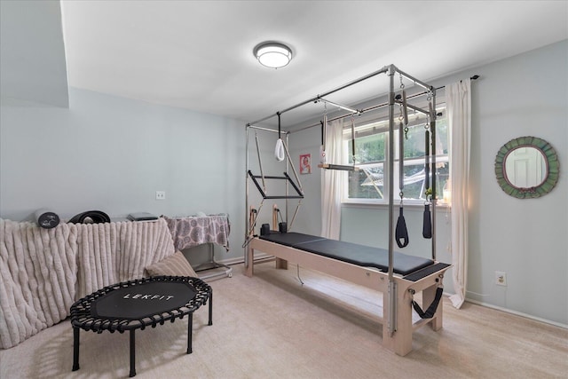 110 Linden St, Lookout Mountain, TN 37350 - exercise room featuring baseboards