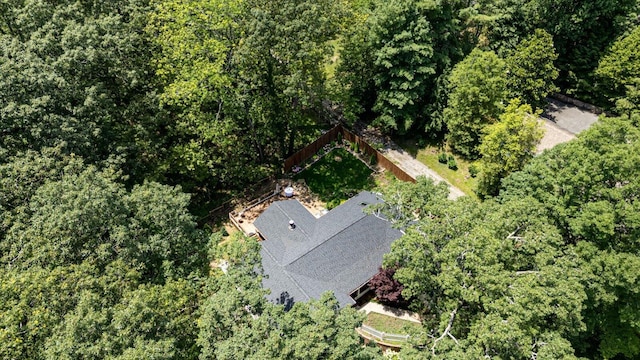 110 Linden St, Lookout Mountain, TN 37350 - view from above of property