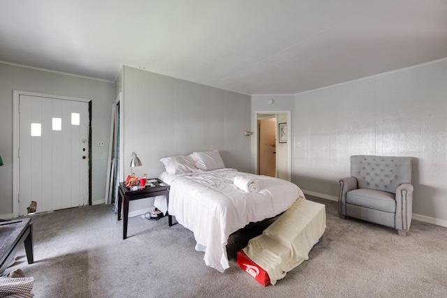 2015 James Ave, Chattanooga, TN 37415 - bedroom with light colored carpet and crown molding