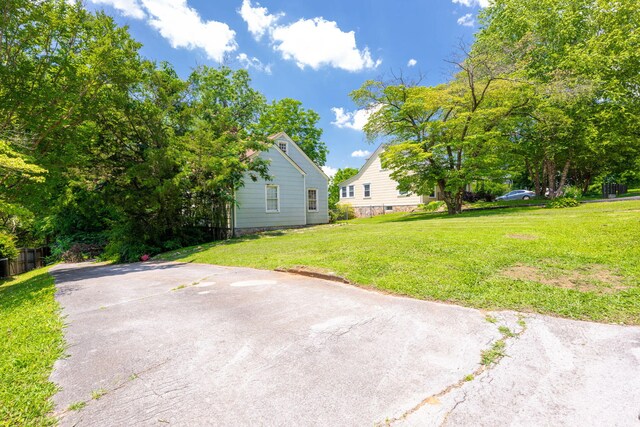 2015 James Ave, Chattanooga, TN 37415 - view of green lawn featuring asphalt driveway