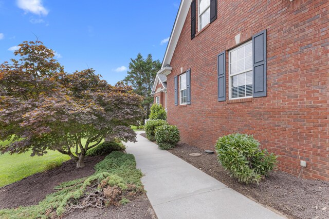 4101 Finch Ln, Chattanooga, TN 37419 - view of side of property with brick siding