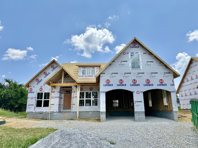135 Stones Throw Ln Unit 89, Chickamauga, GA 30707 - unfinished property featuring gravel driveway