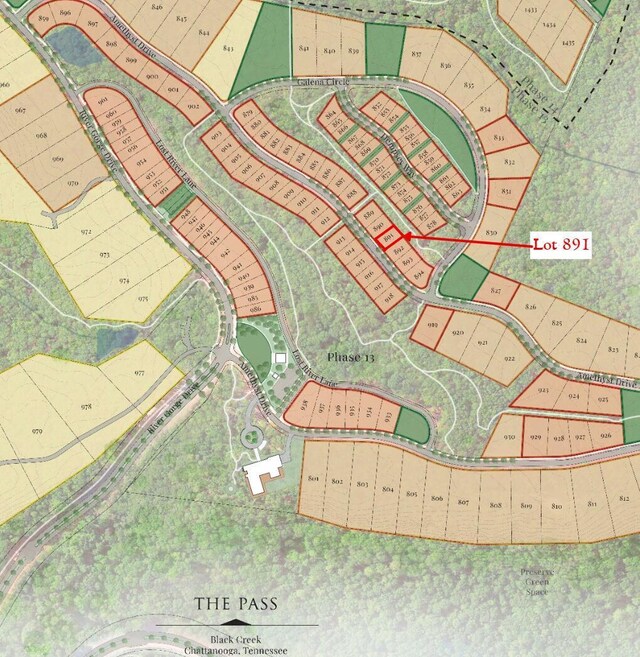 4707 Amethyst Rd Unit 891, Chattanooga, TN 37419 - map / location of property area
