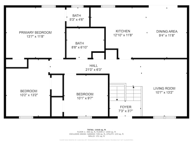 4111 Lost Oaks Dr, Ooltewah, TN 37363 - view of home floor plan