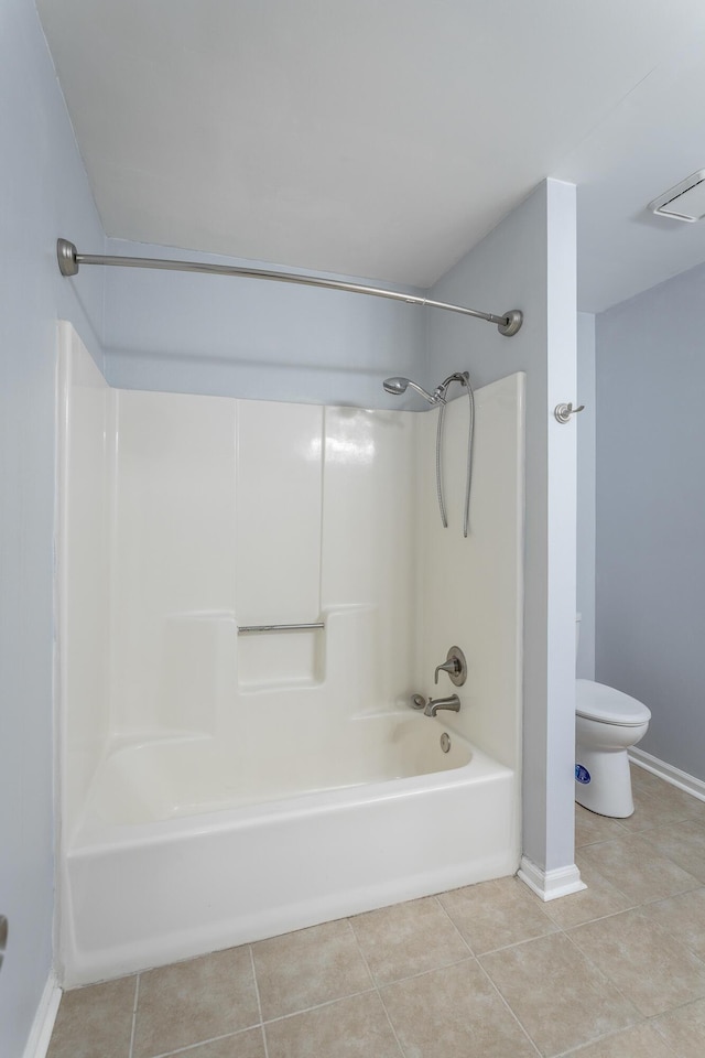 8217 Rolling Stone Ln, Ooltewah, TN 37363 - full bathroom featuring shower / bathtub combination and tile patterned floors