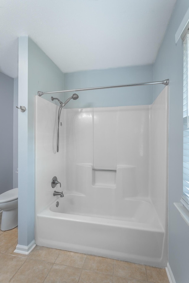 8217 Rolling Stone Ln, Ooltewah, TN 37363 - bathroom featuring shower / tub combination and tile patterned floors