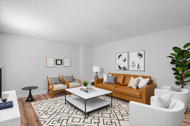 8217 Rolling Stone Ln, Ooltewah, TN 37363 - living room with wood finished floors and baseboards