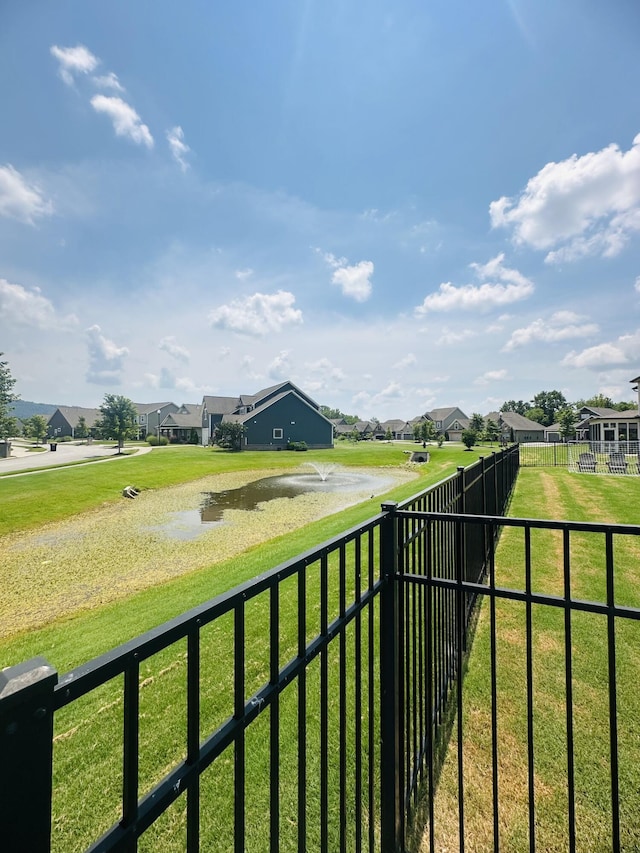 8594 River Birch Loop, Ooltewah, TN 37363 - view of yard featuring a residential view and a water view
