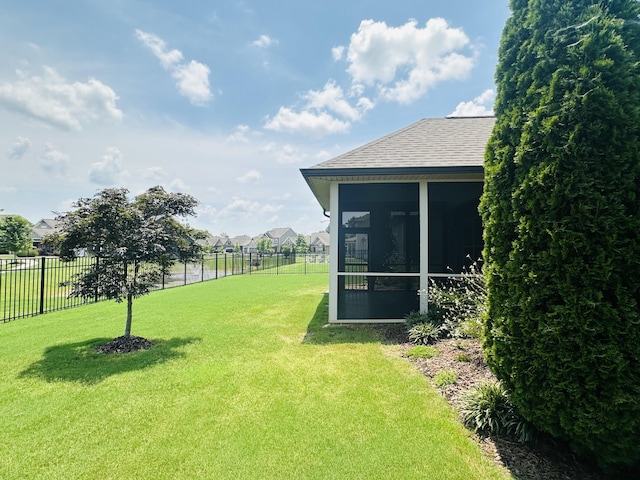 8594 River Birch Loop, Ooltewah, TN 37363 - view of yard with a sunroom