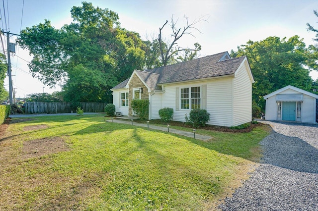 3305 Redding Rd, Chattanooga, TN 37415 - view of front of property featuring an outdoor structure and roof with shingles