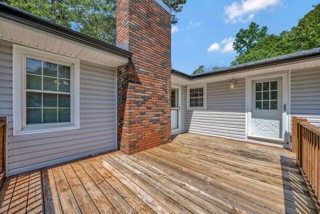 15 Moon Beam Cir, Rock Spring, GA 30739 - view of wooden terrace