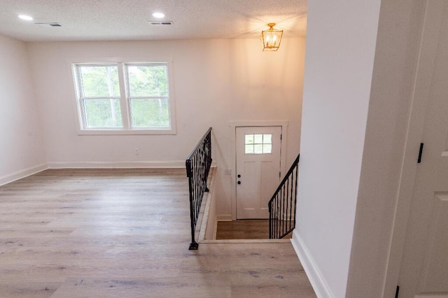 318 Yates Springs Rd, Ringgold, GA 30736 - foyer featuring wood finished floors, plenty of natural light, and recessed lighting