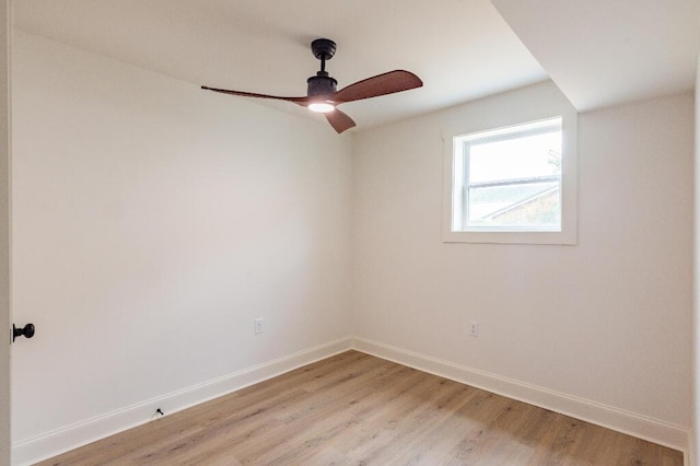 318 Yates Springs Rd, Ringgold, GA 30736 - empty room featuring a ceiling fan and light wood-style floors