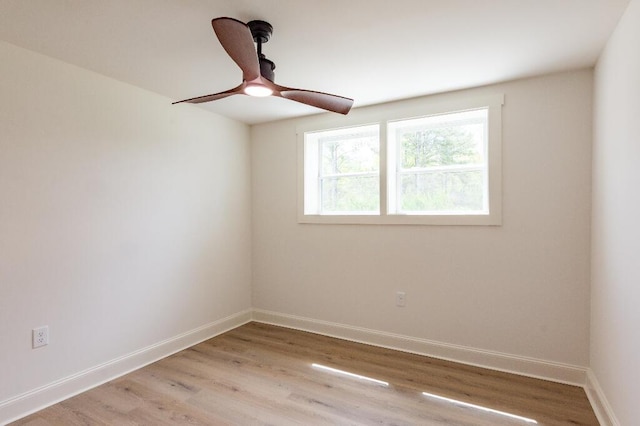 318 Yates Springs Rd, Ringgold, GA 30736 - empty room featuring light wood finished floors and a ceiling fan