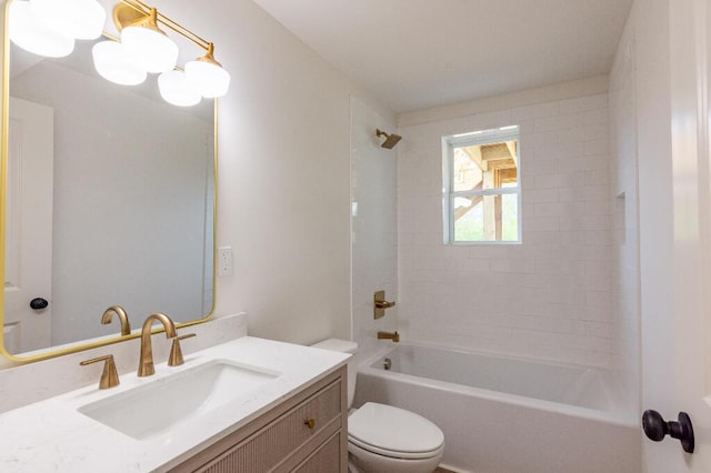 318 Yates Springs Rd, Ringgold, GA 30736 - full bathroom featuring vanity and shower / tub combination